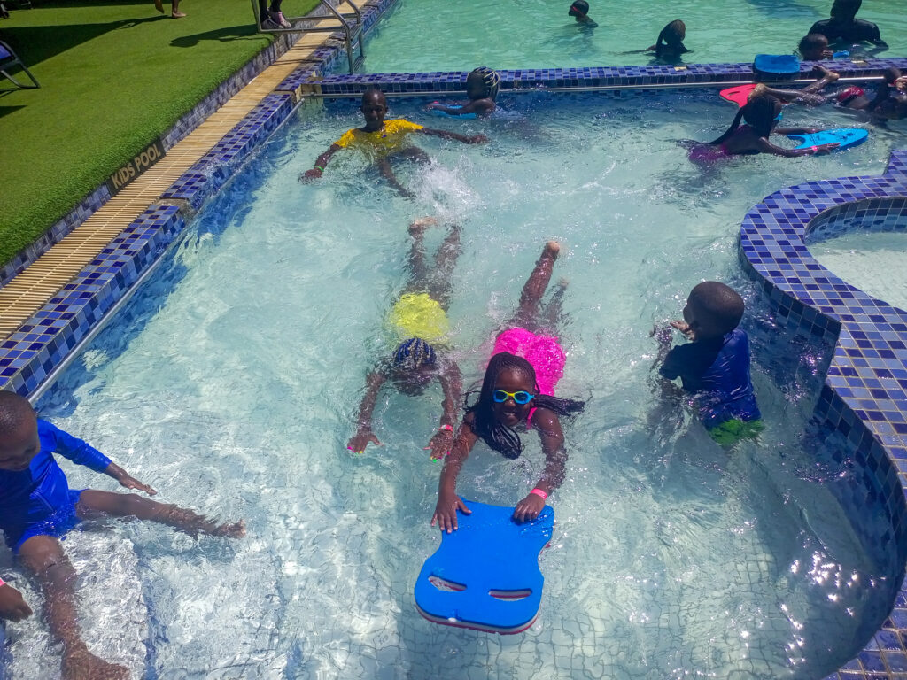 Swimming classes for kids in Kenya