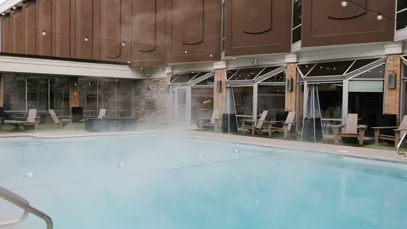 Heated swimming pool in Westlands, Nairobi. – Serviced Apartments