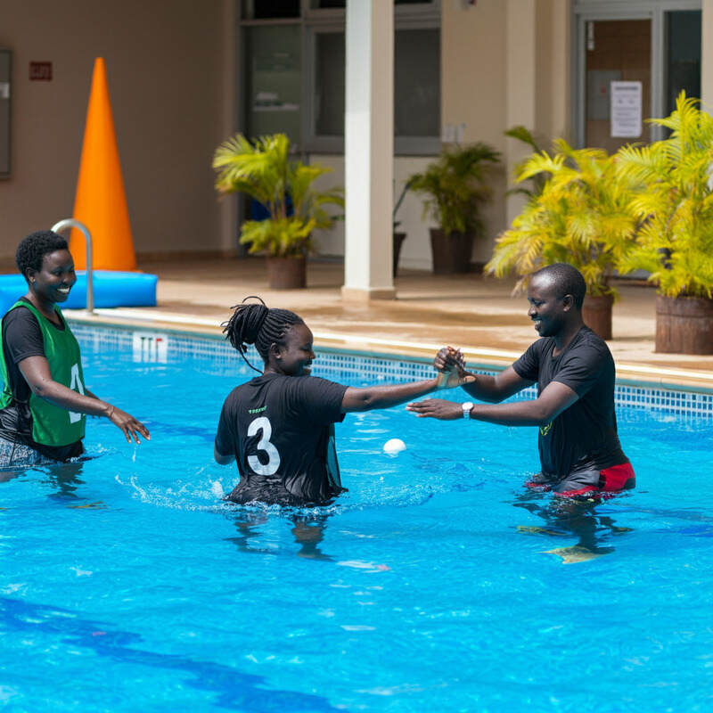 Water-based team building activities in Kenya