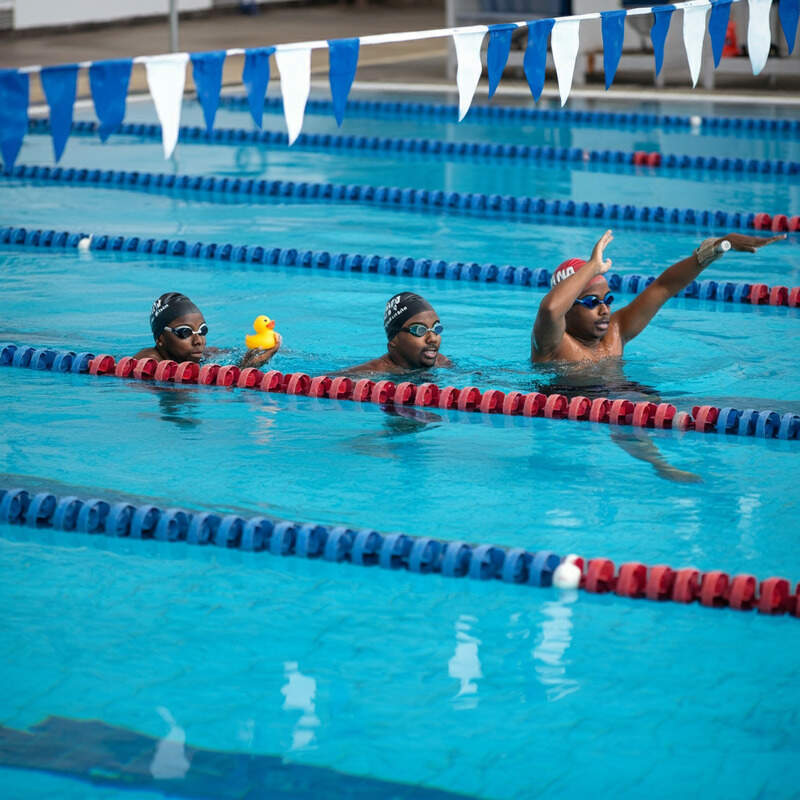 Relay Swimming Competitions, corporate's activities