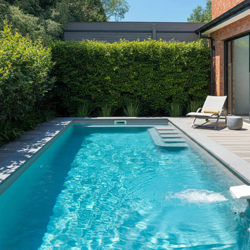 Swimming Pool Design, plunge pool