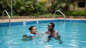Beginner Swimming Lessons in Kenya