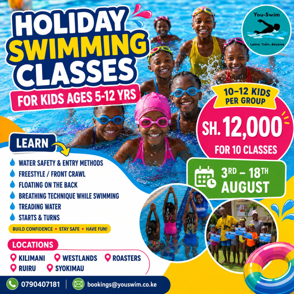 August Kids swimming camp